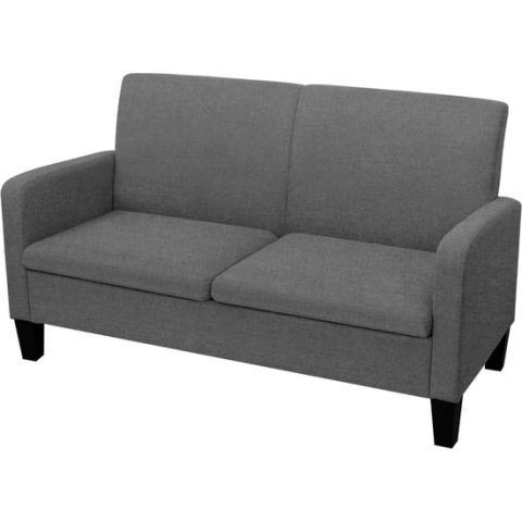 vidaXL-Tweezitsbank-135x65x76-cm-donkergrijs