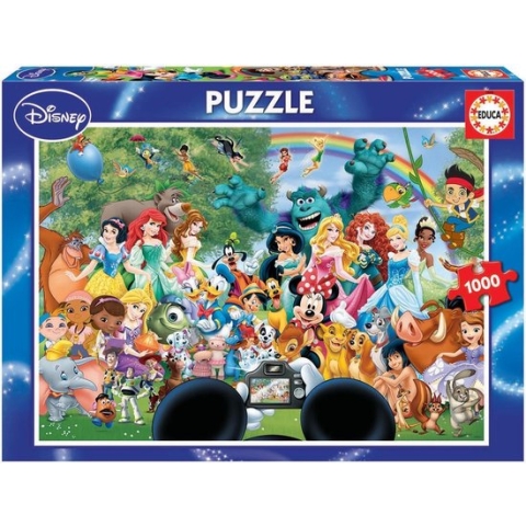 Educa - De wondere wereld van Disney II - 1000 stukjes