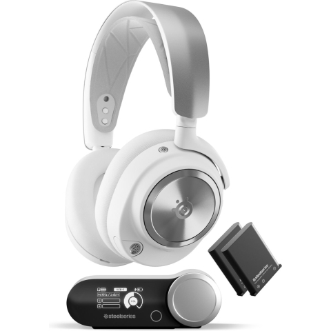 SteelSeries Arctis Nova Pro Wireless PlayStation headset - Wit