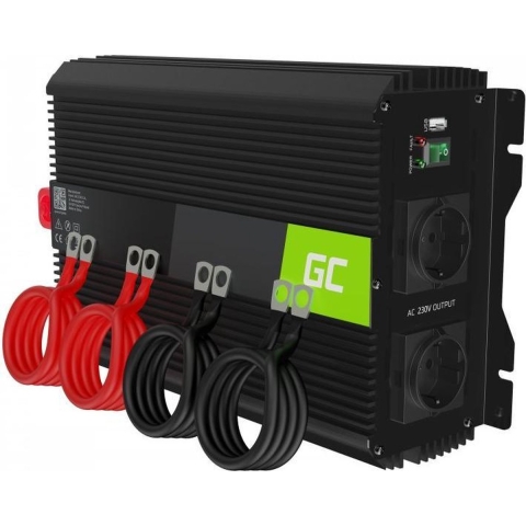 Spanningsomvormer Inverter PRO 12V naar 230V 3000W / 6000W Gemodificeerde sinusgolf