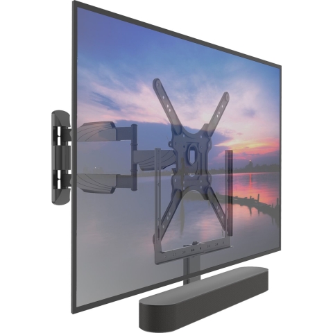 Tv + Sonos Beam Beugel Zwart