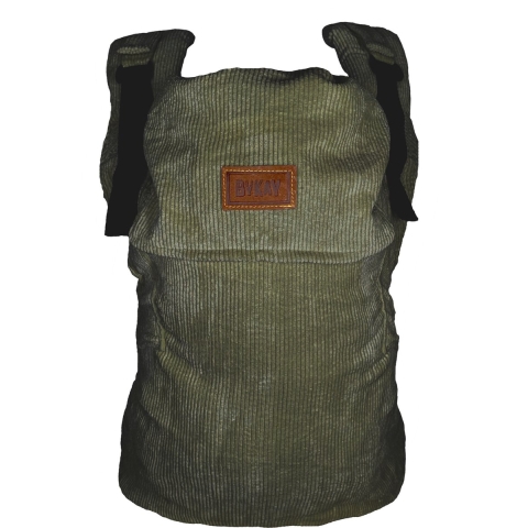 ByKay Click Draagzak Deluxe Pro - Ribbed Velvet Moss Green
