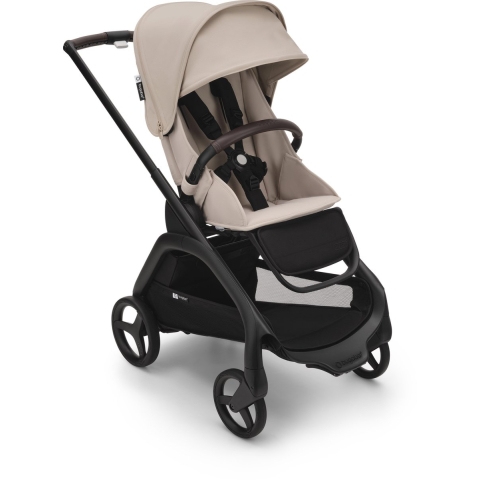 Bugaboo Dragonfly Kinderwagen - Black/Desert Taupe-Desert Taupe