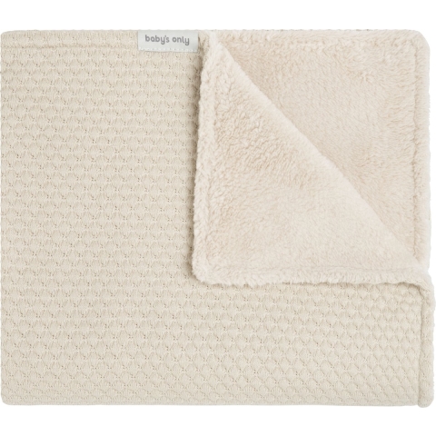 Baby’s Only Wiegdeken Teddy Sky – 70×95 cm. - Warm Linen