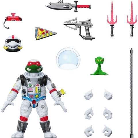 Teenage Mutant Ninja Turtles Ultimates Action Figure Space Cadet Raphael 18 Cm
