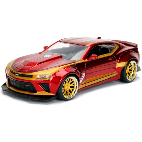Avengers Diecast Model 1/24 2016 Chevy Camaro SS Iron Man