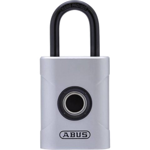 ABUS ABVS62575 Hangslot 45 mm Zilver Vingerafdrukslot