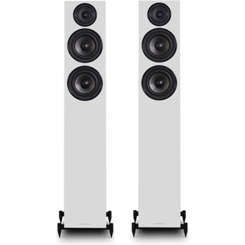 Wharfedale Diamond 12.4 Speakers SET 2 Stuks - White Oak