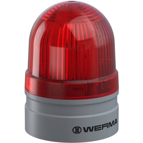 Werma Signaltechnik Signaallamp Mini TwinFLASH 115-230VAC RD 260.120.60 Rood 230 V/AC