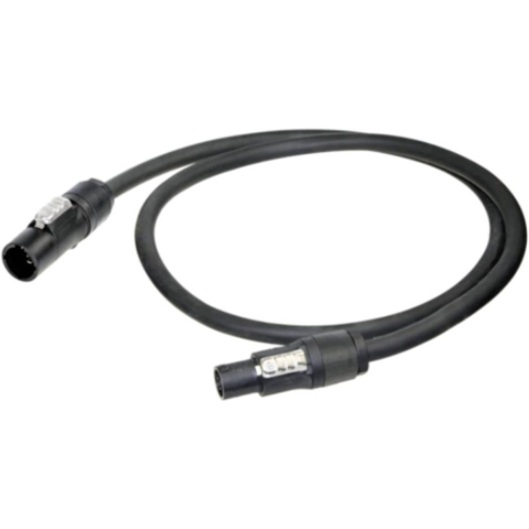 Neutrik 1027575 Aansluitkabel Stroom Zwart 20 m