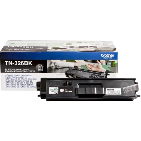 Brother TN-326BK Toner Voor Ca. 4000 Pagina´s