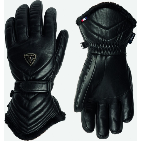 Rossignol Select Leather Impr skihandschoenen zwart dames, 7