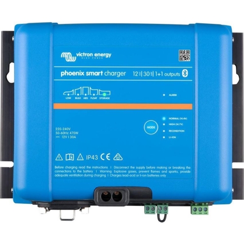 Victron Phoenix Smart IP43 12/50(1+1) acculader