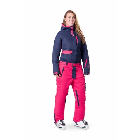 Snowsuits Snow Angel onesie skipak navy/roze dames, L