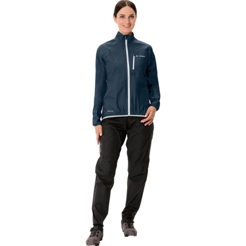 Vaude Drop III Regenjack donker blauw dames, 36