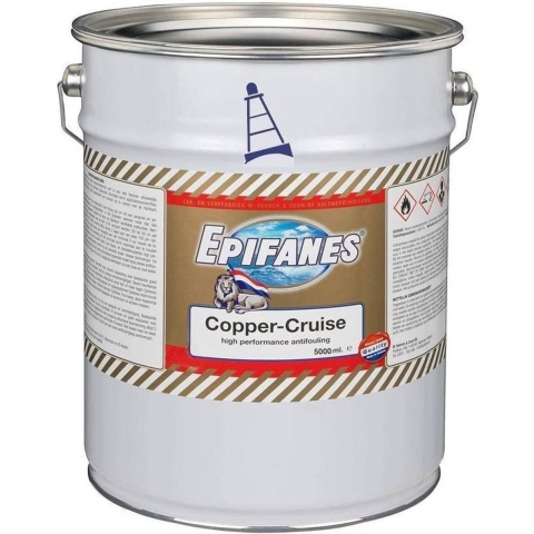 Epifanes Copper-Cruise zelfslijpende antifouling 5 l, navy blauw