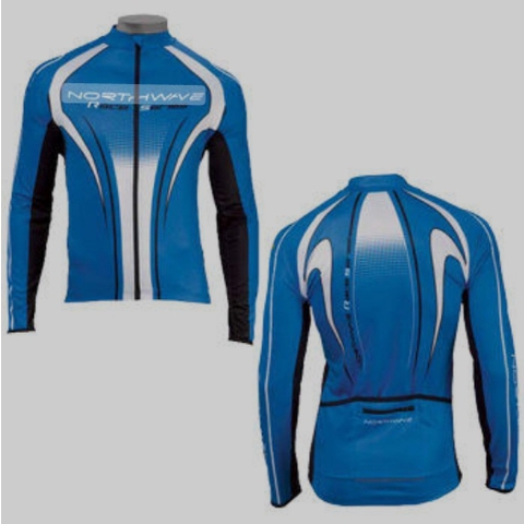 Northwave Devil jersey winter fietsjack blauw heren