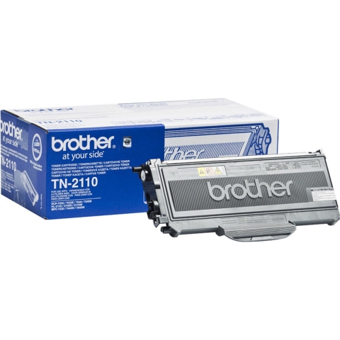 Brother TN-2110 ca 1500 pagina's t.b.v. HL-2140, 2150 en 2170