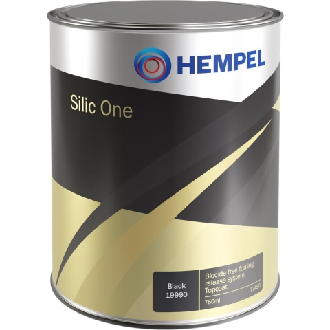 Hempel Silic One 77450 biocidevrije coating 750 ml, 19990 zwart
