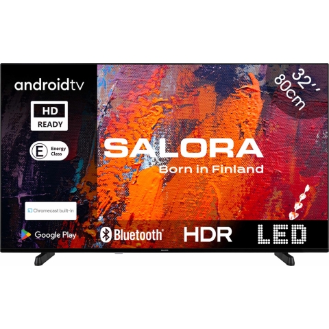 Salora 32HA550 Led televisie met Android smart TV en Chromecast