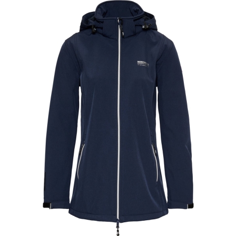 Nordberg Ronda softshell ski jas dames navy, L