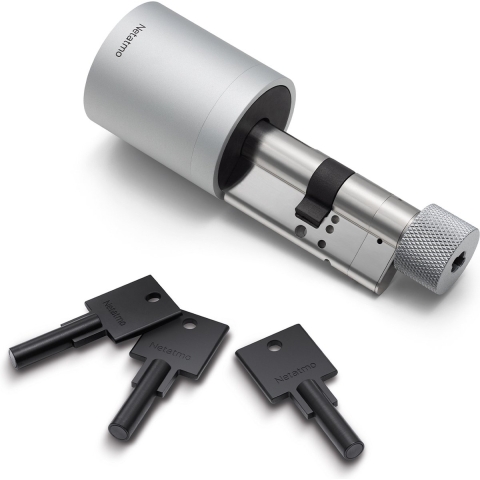 Netatmo Slim Deurslot - met 3 sleutels - EC