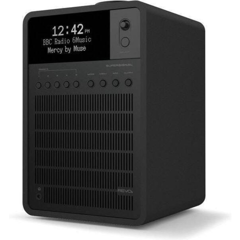 Revo: SuperSignal FM/DAB+ Radio met Bluetooth - Shadow