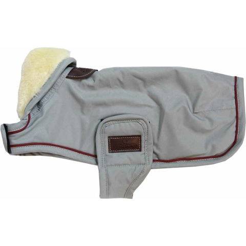 Kentucky - 160g Waterproof Hondenjas - Dusty Blue - M - 46 cm