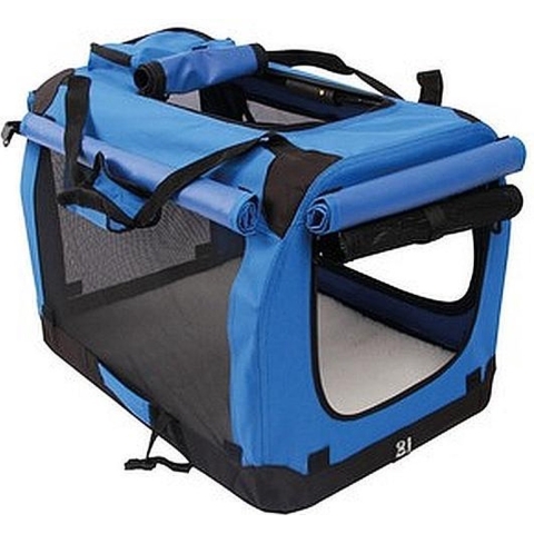 M-Pets Flow Crate - M - 61 x 41 x 41 cm - Blauw