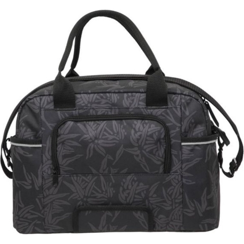 Enkele fietstas Bari Bamboo Black 13L