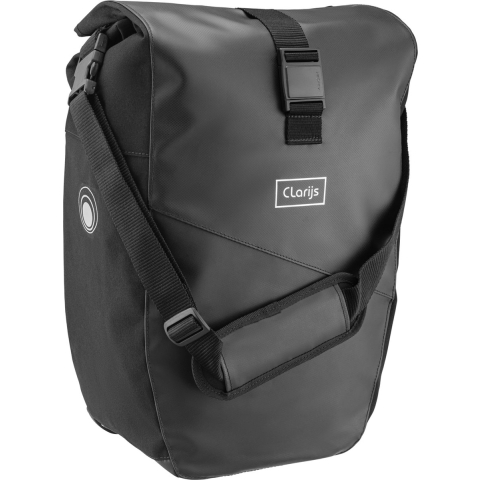 Enkele Fietstas Solobag 24L zwart-rood