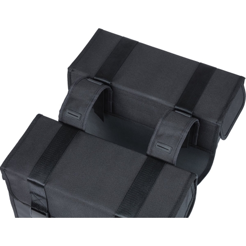 Dubbele Fietstas Tour XL Waterproof 35L Zwart