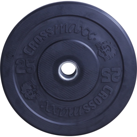 Lifemaxx Crossmaxx Bumper Plate - Olympische Halterschijf - 50 mm - 20 kg