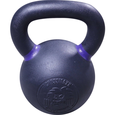 Lifemaxx Crossmaxx Kettlebell - Gietijzer met Poedercoating - 40 kg
