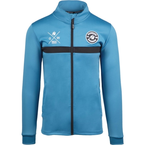 Gorilla Wear Vernon Trainingsjas - Track Jacket - Blauw - XL