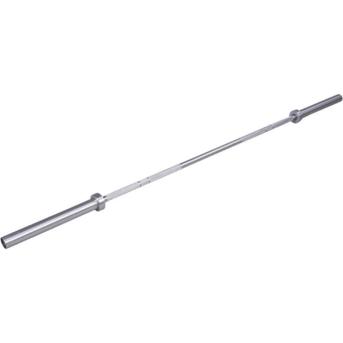 Lifemaxx Crossmaxx Olympische Halterstang - 220 cm (50 mm) - Chroom