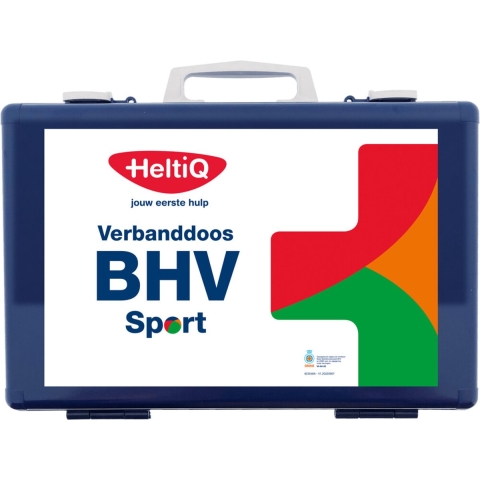 HeltiQ Verbanddoos Modulair BHV Sport Blauw