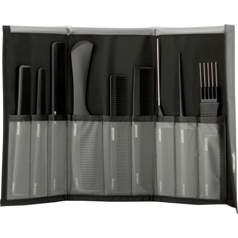 Jaguar - A-Line - Kammenset Incl. Etui - 9-Delig - Black