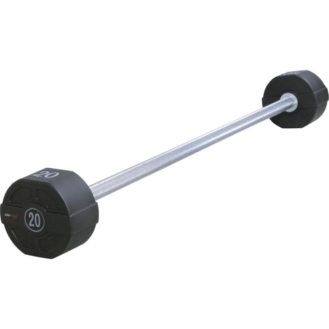 Lifemaxx PU Straight Halterstang 15 kg