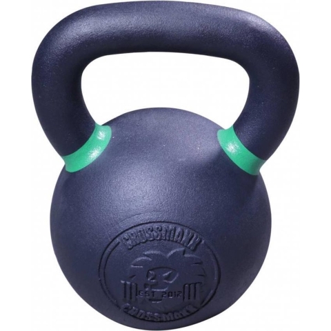 Lifemaxx Crossmaxx Kettlebell - Gietijzer met Poedercoating - 24 kg