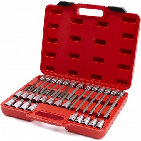 HBM PROFI 30-delige 1/2"INBUS doppenset