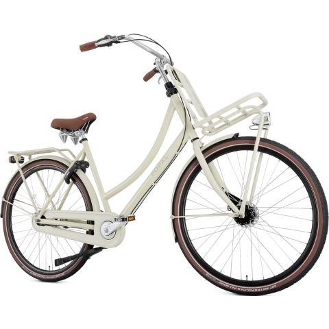 Popal Daily Dutch Prestige N7 2024 Dames Transportfiets Cosmic Sand 59 Cm +€40.00 Inruilkorting