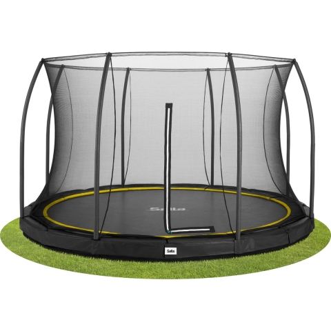 Salta Comfort Edition Ground Trampoline met Veiligheidsnet - 427 cm - Zwart