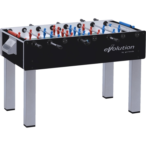 Garlando G-2000 Evolution Tafelvoetbal - Doorlopende Stangen - Zwart