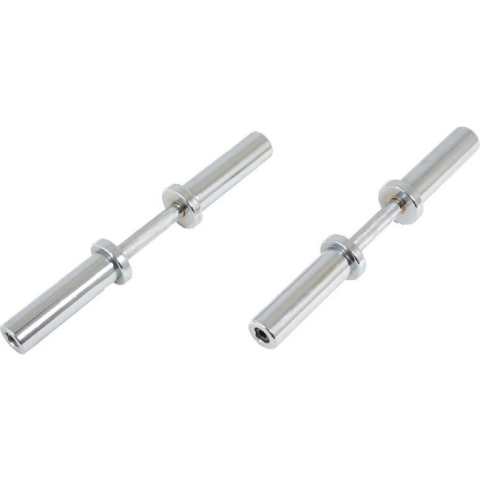 Muscle Power Dumbbellstang Set - 50 mm  - 2 Stuks