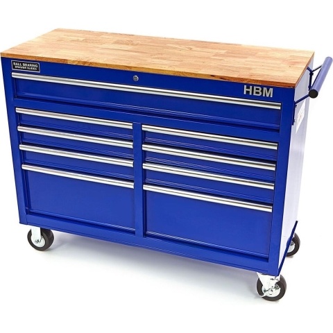 Gereedschapswagen / werkbank 125 cm (BLAUW)