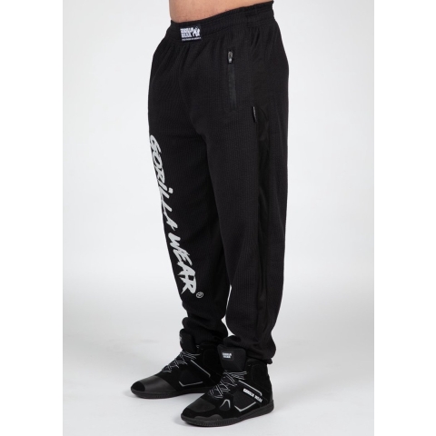Gorilla Wear Augustine Old School Trainingsbroek - Zwart - 2XL/3XL