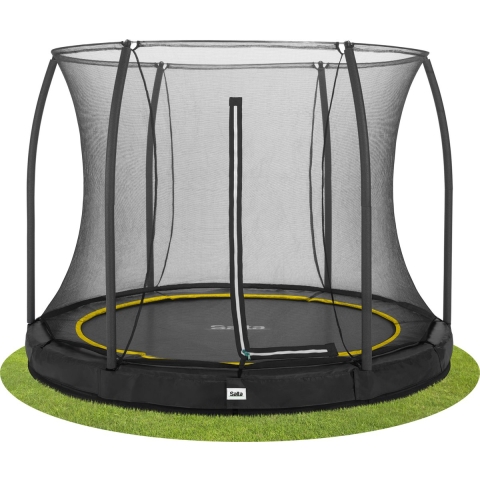 Salta Comfort Edition Ground Trampoline met Veiligheidsnet - 183 cm - Zwart