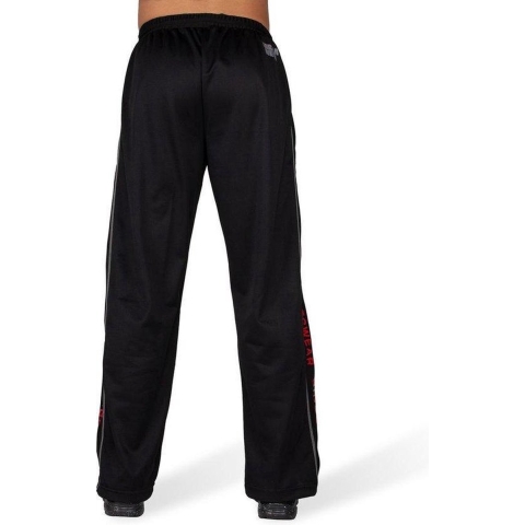 Gorilla Wear Functional Mesh Trainingsbroek - Zwart/Rood - 2XL/3XL