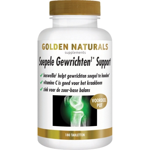 Golden Naturals Soepele Gewrichten Support Tabletten